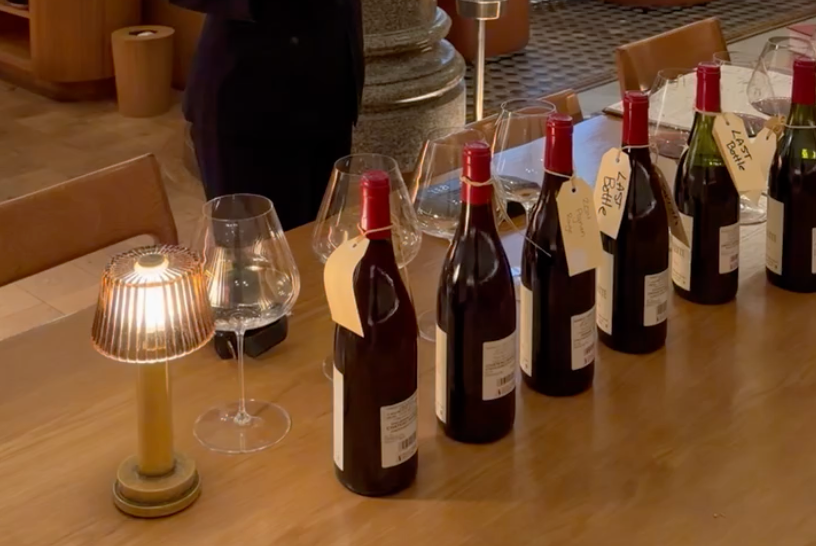 Rare, iconic Rhone wines, poured by the glass at Reine & La Rue