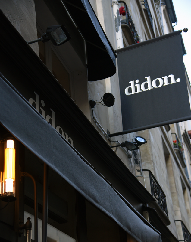 Didon restaurant Paris