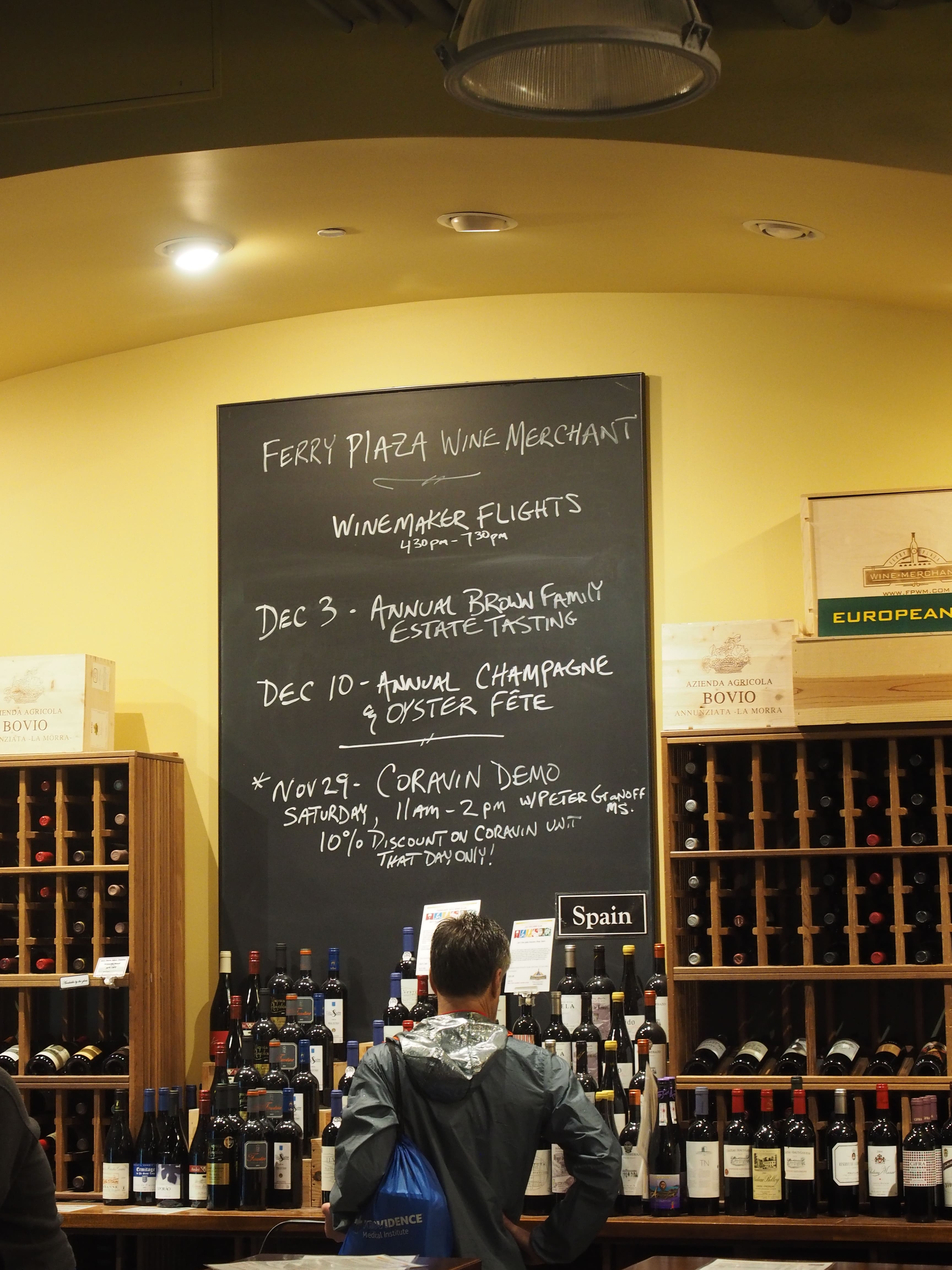 Ferry Plaza Wine Merchant San Francisco